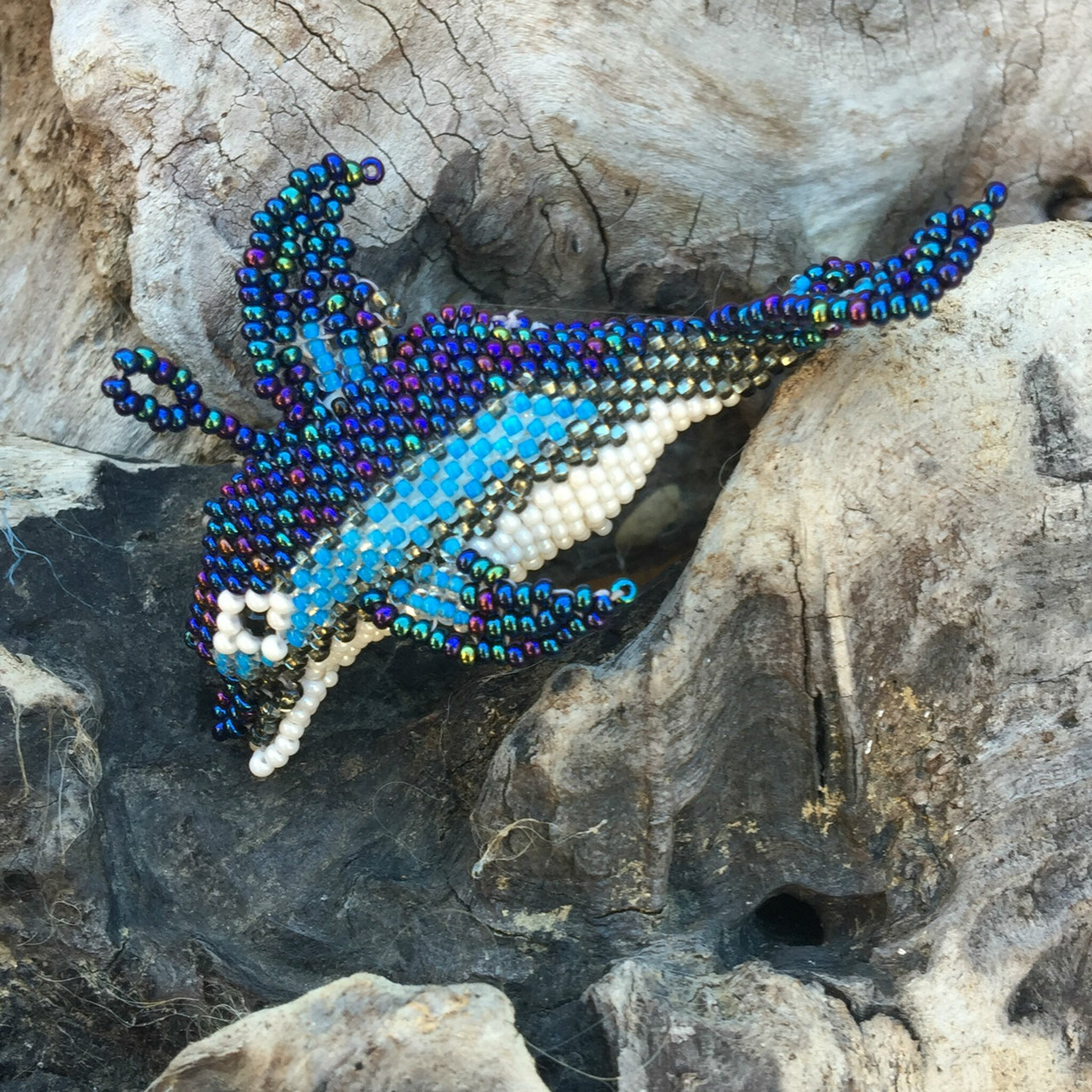 Beaded Dolphins