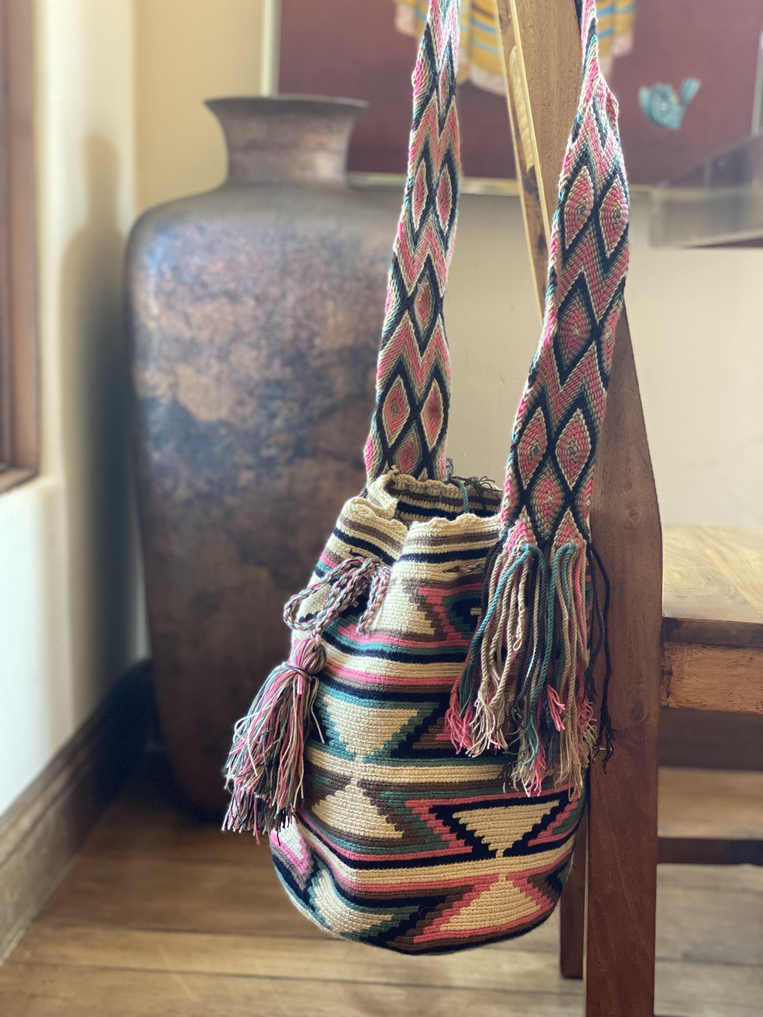 Vintage Authentic Wayuu Bag